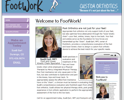 Footworks Website & More